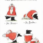 Yoga für Weihnachtsmänner